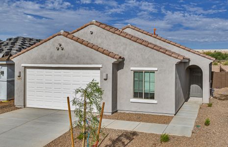 New construction Single-Family house 24377 W Flores Dr, Buckeye, AZ 85326 Marigold- photo 0