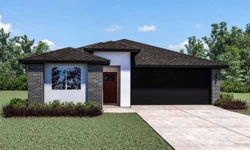 New construction Single-Family house Kingston, 31610 Barrymoore Trace, Fulshear, TX 77441 - photo