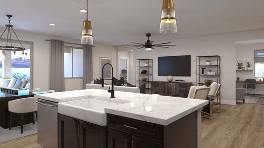 Kitchen | Parker | The Villages at North Copper Canyon – Valley Series | New homes in Surprise, Arizona | Landsea Homes