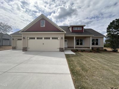 New construction Single-Family house 603 Tuscany Circle, Princeton, NC 27569 - photo 0