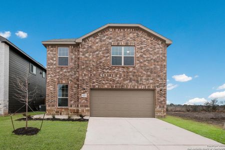 New construction Single-Family house 6222 Scooby Acres, San Antonio, TX 78253 Livingston- photo
