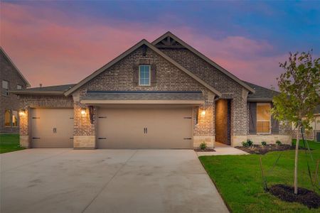 New construction Single-Family house 1433 Whitetail Lane, Azle, TX 76020 Lavon- photo 0 0