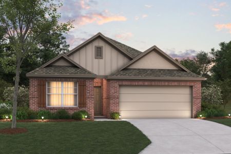New construction Single-Family house 1048 Tarryhill Drive, Crowley, TX 76036 Freestone - Smart Series- photo 0 0