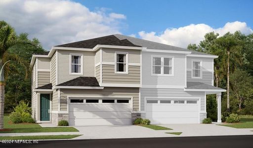 New construction Townhouse house 6026 Immortal Court, Jacksonville, FL 32205 Rosewood- photo 0 0