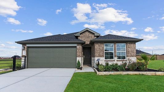 New construction Single-Family house 4230 Freya Pointe Drive, Fulshear, TX 77441 GAVEN- photo 0