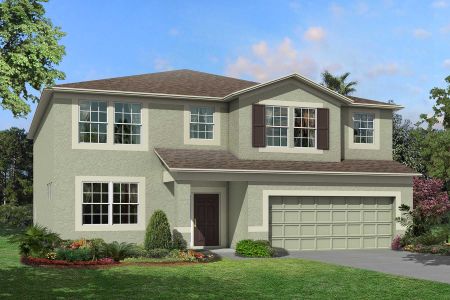 New construction Single-Family house 2970 Marine Grass Drive, Wimauma, FL 33598 Mira Lago- photo 0