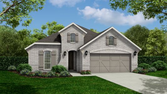 New construction Single-Family house Plan 1520, 121 Shoreview Drive, Rhome, TX 76078 - photo