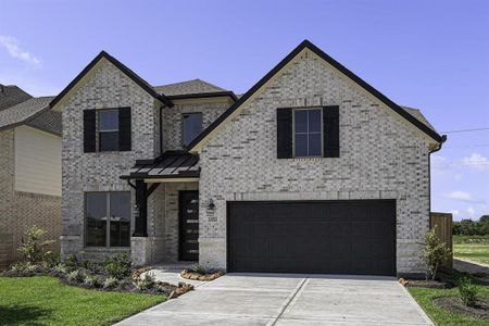 New construction Single-Family house 13921 Seneca Lake Drive, Texas City, TX 77568 The Davenport- photo 0 0