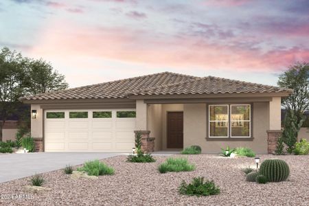 New construction Single-Family house 1774 W Laguna Drive, Coolidge, AZ 85128 KENDRICK- photo 0