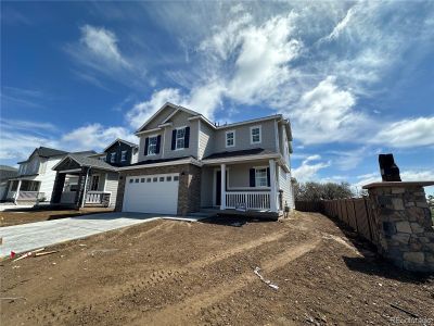New construction Single-Family house 3755 Candlewood Drive, Johnstown, CO 80534 Coral II- photo 1 1