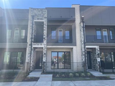 New construction Townhouse house 1255 Doris May Drive, Allen, TX 75013 Johnson Homeplan- photo 0