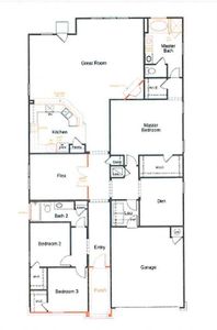 New construction Single-Family house 12516 Chumleys Street, Manor, TX 78653 Plan 2382- photo