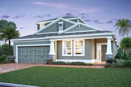 New construction Single-Family house 2595 Great Heron Avenue, Saint Cloud, FL 34771 Capistrano II- photo 0