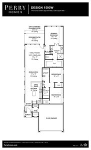 New construction Single-Family house 29411 Mesquite Oaks Drive, Fulshear, TX 77494 Design 1593W- photo