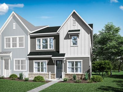 New construction Townhouse house 5907 Wetlands Alley, Charlotte, NC 28215 - photo 0 0