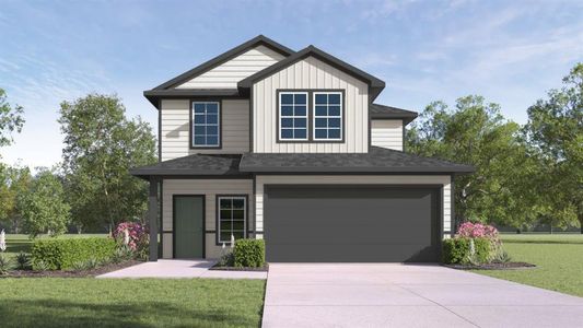 New construction Single-Family house 12318 Silversmith Ln, Mustang Ridge, TX 78610 - photo 1