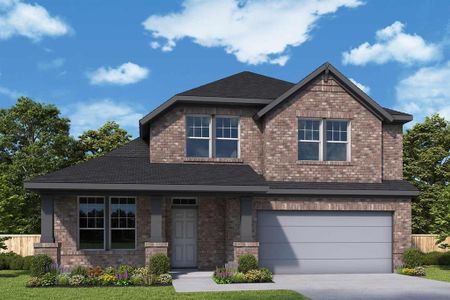New construction Single-Family house 7709 Whisterwheel Way, Fort Worth, TX 76123 The Clairmont- photo 0