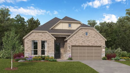 New construction Single-Family house Lakewood, 31506 Bramble Hollow Court, Fulshear, TX 77441 - photo
