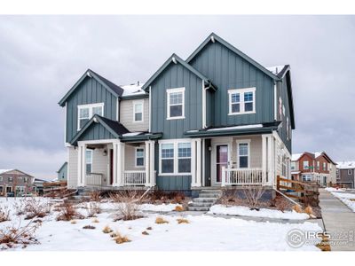 New construction Townhouse house 1300 Gypsum Way, Erie, CO 80516 - photo 0