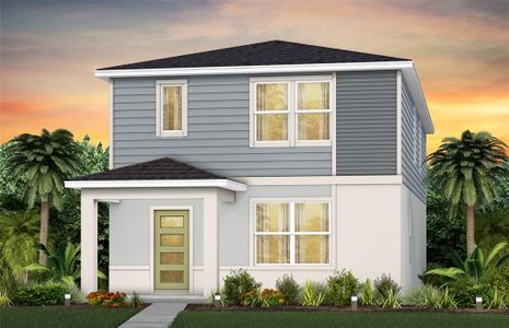 New construction Single-Family house 11105 Vesper Aly, Orlando, FL 32829 Haddock- photo 0