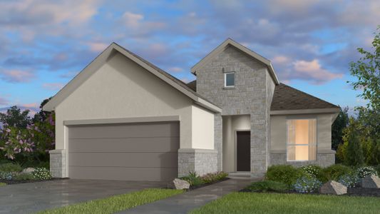 New construction Single-Family house 12310 Purple Prairie Lane, Buda, TX 78610 Sablewood- photo 0 0