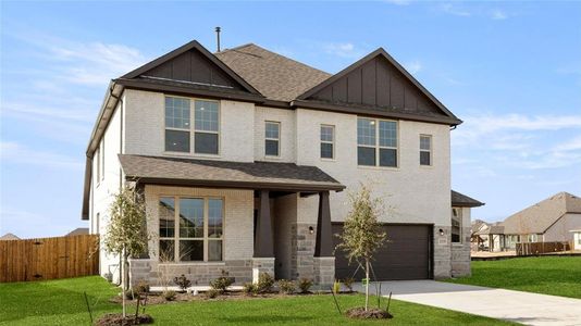 New construction Single-Family house 2335 Sheppards Lane, Waxahachie, TX 75167 Hemlock U- photo