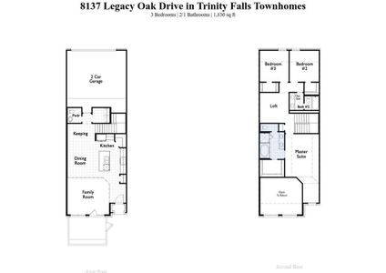 New construction Townhouse house 8137 Legacy Oak Drive, McKinney, TX 75071 Berkley Plan- photo 35 35