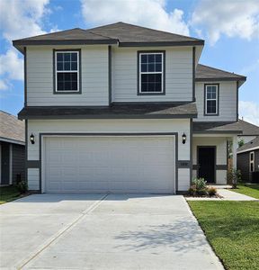 New construction Single-Family house 1488 Mount Bassie Court, Conroe, TX 77301 Lowry- photo 1 1