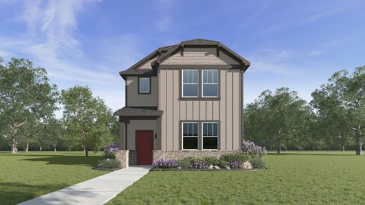 New construction Single-Family house 2812 Caleb Asher Lp, Round Rock, TX 78665 The Blanco- photo 0 0