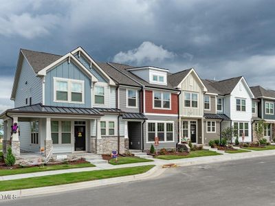 New construction Townhouse house 430 Channel Drop Drive, Clayton, NC 27520 Winchester- photo 0