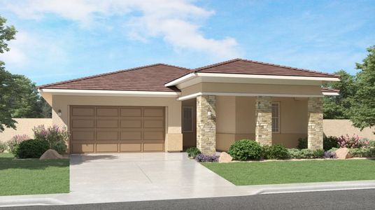 New construction Single-Family house Jasmine Plan 4583, 640 S. Olympic Drive, Gilbert, AZ 85296 - photo