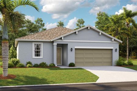 New construction Single-Family house 1108 Patriot Loop, Haines City, FL 33844 - photo 0