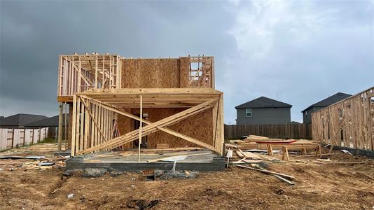 New construction Single-Family house 15282 Glow Berry Lane, Humble, TX 77396 Wilmington II- photo 1 1