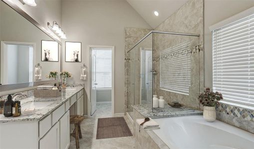 New construction Single-Family house 11416 Waterford Spring Trail, Houston, TX 77047 Jefferson II- photo 16 16