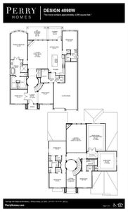 New construction Single-Family house 25214 Drumin Drive, Katy, TX 77493 Design 4098W- photo 1 1
