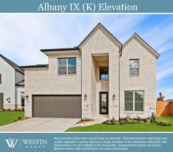 New construction Single-Family house 5093 Steady Breeze Drive, Katy, TX 77493 The Albany IX- photo 0 0