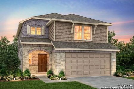 New construction Single-Family house 7334 Tradinghouse Lane, San Antonio, TX 78252 - photo