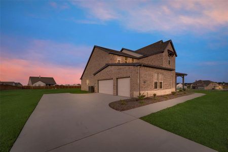 New construction Single-Family house 182 Meadow Vista Drive, Rhome, TX 76078 Lantana- photo 4 4