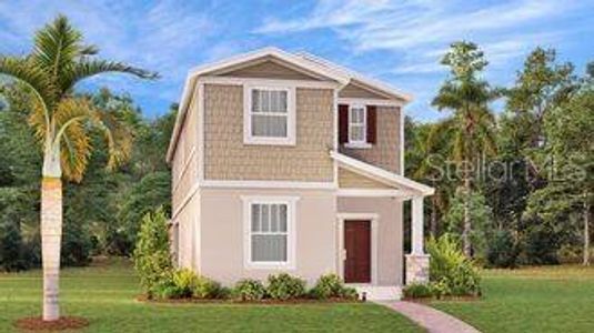 New construction Single-Family house 6433 Pine Warbler Way, Saint Cloud, FL 34771 Sierra- photo 0