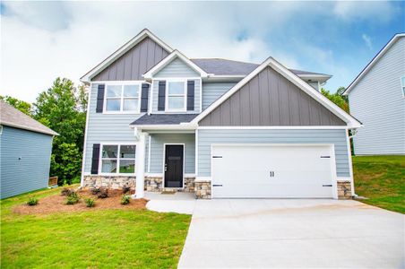 New construction Single-Family house 803 Trestle Creek Court, Temple, GA 30179 The Cumberland - photo 0