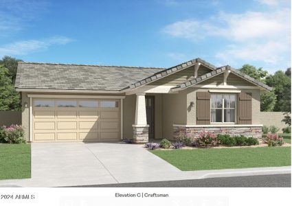 New construction Single-Family house 36545 W Leonessa Avenue, Maricopa, AZ 85138 Sage Plan 4022- photo 9 9