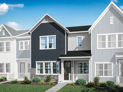 New construction Townhouse house Plan 2, 5907 Wetlands Alley, Charlotte, NC 28215 - photo
