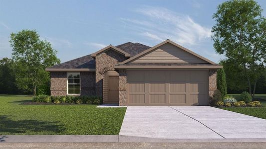 New construction Single-Family house 6111 Oakdale Falls Drive, Rosenberg, TX 77469 The Baxtor- photo 0 0