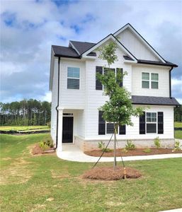 New construction Single-Family house 245 Friendship Oak Way, Hampton, GA 30228 Somerset- photo 0