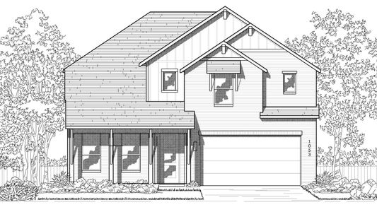 New construction Single-Family house Renoir Plan, Harlem Road, Richmond, TX 77406 - photo