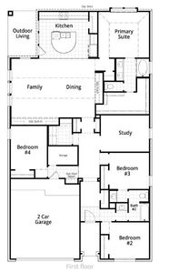 New construction Single-Family house 1678 Hidden Fox, New Braunfels, TX 78132 Monet Plan- photo 1 1