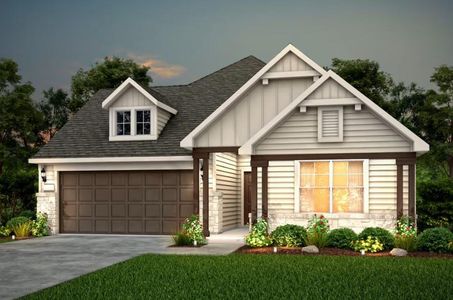 New construction Single-Family house 133 Bell Chime Dr, Liberty Hill, TX 78641 Arlington- photo 0