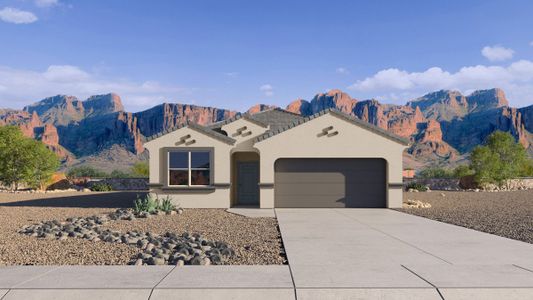 New construction Single-Family house 1789 W Stradling Ave, Apache Junction, AZ 85120 Harris- photo 0 0