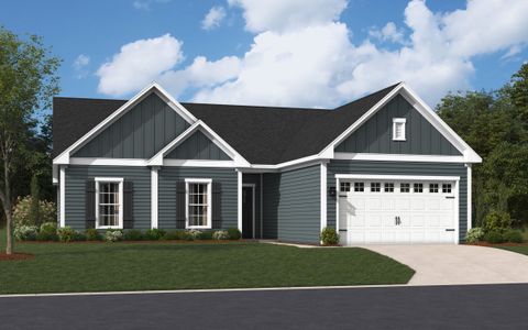 New construction Single-Family house 134 Falls Village Drive, Durham, NC 27703 - photo 0