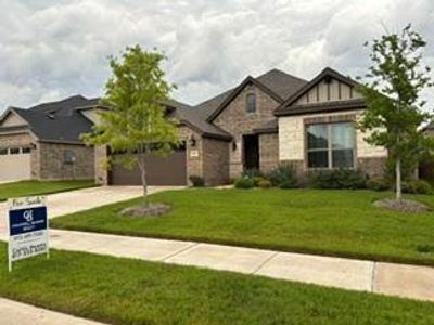 New construction Single-Family house 137 Trail Drive, Waxahachie, TX 75165 Helena - Front Entry- photo 2 2